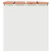 Tuinbank Wit 40 x 40 x 43 cm Staal