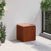 Tuinbank 1 -Seater 40 x 40 x 43 cm Roestig Vierkant