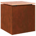 Tuinbank 1 -Seater 40 x 40 x 43 cm Roestig Vierkant