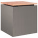 Tuinbank 1 -Seater 40 x 40 x 43 cm Roestig Vierkant