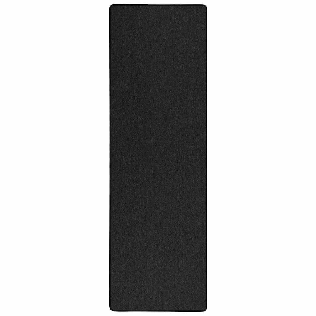 Tapijt Loper Antraciet 100 x 300 cm 100% Polypropyleen