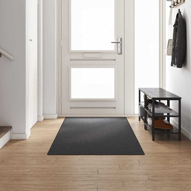 Tapijt Loper Donkergrijs 100 x 300 cm 100% Polypropyleen