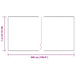 Tapijt Loper Lichtgrijs 80 x 500 cm 100% Polypropyleen