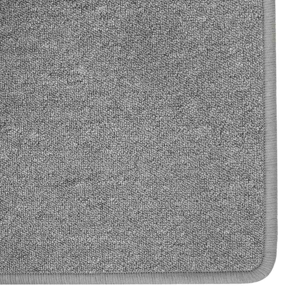 Tapijt Loper Lichtgrijs 100 x 100 cm 100% Polypropyleen