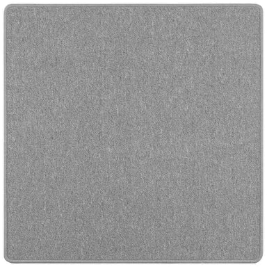 Tapijt Loper Lichtgrijs 100 x 100 cm 100% Polypropyleen