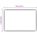 Tapijt Loper Lichtgrijs 100 x 150 cm 100% Polypropyleen