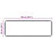 Tapijt Loper Grijs 50 x 150 cm 100% Polypropylene Tuft