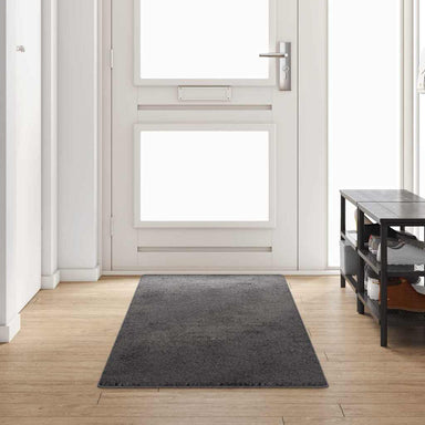 Tapijt Loper Grijs 80 x 300 cm 100% Polypropylene Tuft