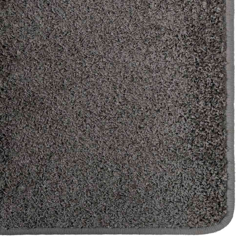 Tapijt Loper Grijs 80 x 400 cm 100% Polypropylene Tuft