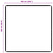 Tapijt Loper Grijs 100 x 100 cm 100% Polypropylene Tuft