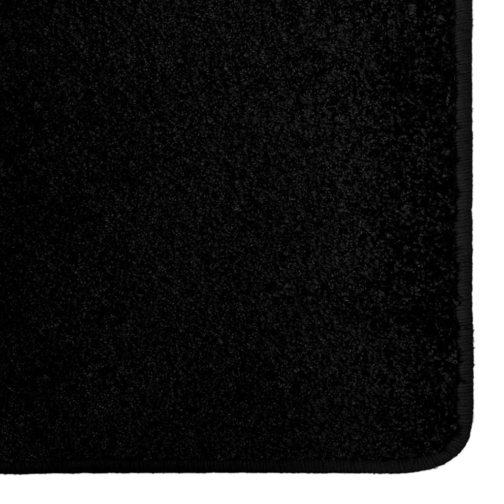 Tapijt Loper Zwart 80 x 500 cm 100% Polypropylene Tuft