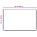 Tapijt Loper Zwart 100 x 150 cm 100% Polypropylene Tuft