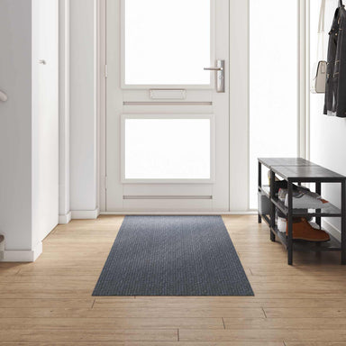 Tapijt Loper Grijs 80 x 300 cm Stof