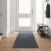 Tapijt Loper Grijs 80 x 400 cm Stof