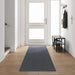 Tapijt Loper Grijs 80 x 500 cm Stof