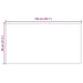 Tapijt Loper Lichtgrijs 80 x 150 cm Stof