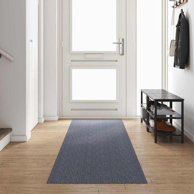 Tapijt Loper Lichtgrijs 80 x 400 cm Stof