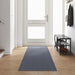 Tapijt Loper Lichtgrijs 80 x 400 cm Stof