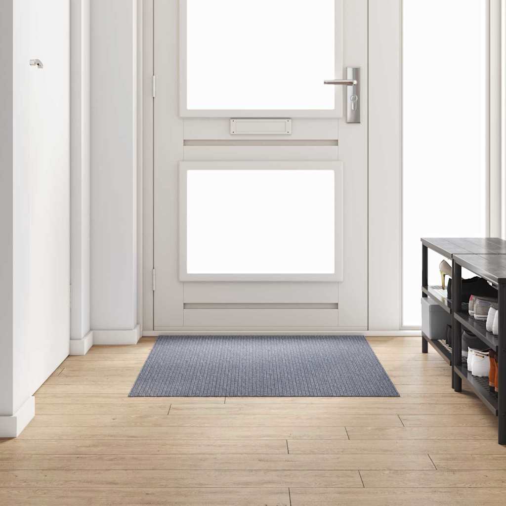 Tapijt Loper Lichtgrijs 100 x 150 cm Stof