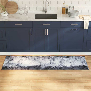 Keuken Vloerkleed Grijs 180 x 60 cm Fluweel