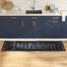 Keuken Vloerkleed Zwart 180 x 60 cm Fluweel
