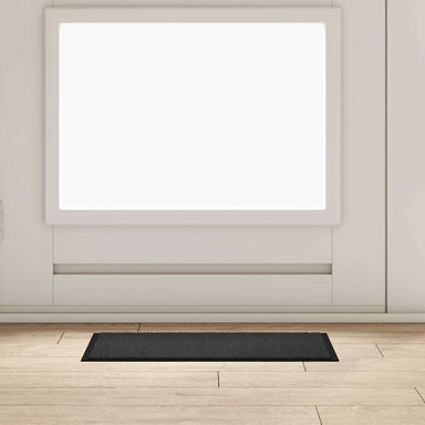 Deurmat Antraciet 60 x 40 x 1.2 cm Teddy Stof