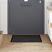 Deurmat Antraciet 60 x 40 x 1.2 cm Teddy Stof