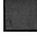 Deurmat Antraciet 60 x 40 x 1.2 cm Teddy Stof