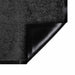 Deurmat Antraciet 60 x 40 x 1.2 cm Teddy Stof