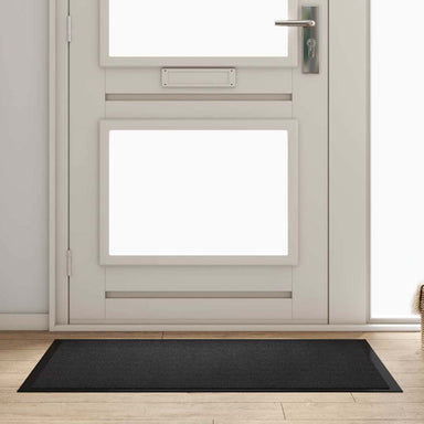 Deurmat Antraciet 60 x 40 x 1.2 cm Teddy Stof