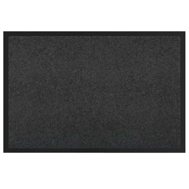 Deurmat Antraciet 60 x 40 x 1.2 cm Teddy Stof