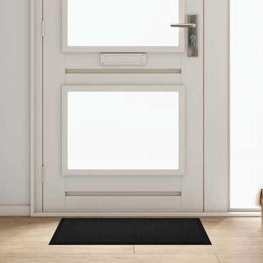 Deurmat Zwart 60 x 40 x 1.2 cm Teddy Stof