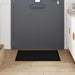 Deurmat Zwart 60 x 40 x 1.2 cm Teddy Stof