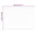 Deurmat Zwart 60 x 40 x 1.2 cm Teddy Stof