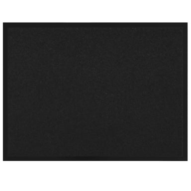 Deurmat Zwart 60 x 40 x 1.2 cm Teddy Stof