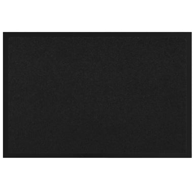 Deurmat Zwart 60 x 40 x 1.2 cm Teddy Stof