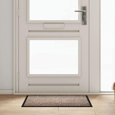 Deurmat Beige 60 x 40 x 1.2 cm Teddy Stof