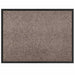 Deurmat Beige 60 x 40 x 1.2 cm Teddy Stof