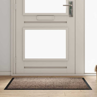 Deurmat Beige 60 x 40 x 1.2 cm Teddy Stof