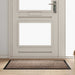 Deurmat Beige 60 x 40 x 1.2 cm Teddy Stof