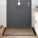 Deurmat Beige 60 x 40 x 1.2 cm Teddy Stof
