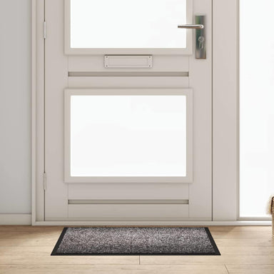 Deurmat Lichtgrijs 60 x 40 x 1.2 cm Teddy Stof