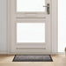 Deurmat Lichtgrijs 60 x 40 x 1.2 cm Teddy Stof