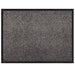 Deurmat Lichtgrijs 60 x 40 x 1.2 cm Teddy Stof