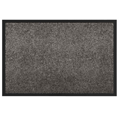 Deurmat Lichtgrijs 60 x 40 x 1.2 cm Teddy Stof