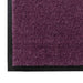 Deurmat Bordeauxrood 60 x 40 x 1.2 cm Teddy Stof