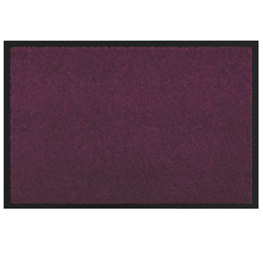 Deurmat Bordeauxrood 60 x 40 x 1.2 cm Teddy Stof