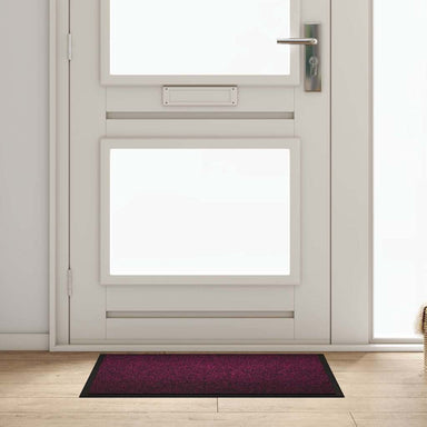 Deurmat Bordeauxrood 60 x 40 x 1.2 cm Teddy Stof