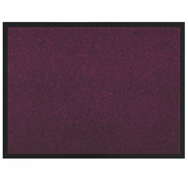 Deurmat Bordeauxrood 60 x 40 x 1.2 cm Teddy Stof
