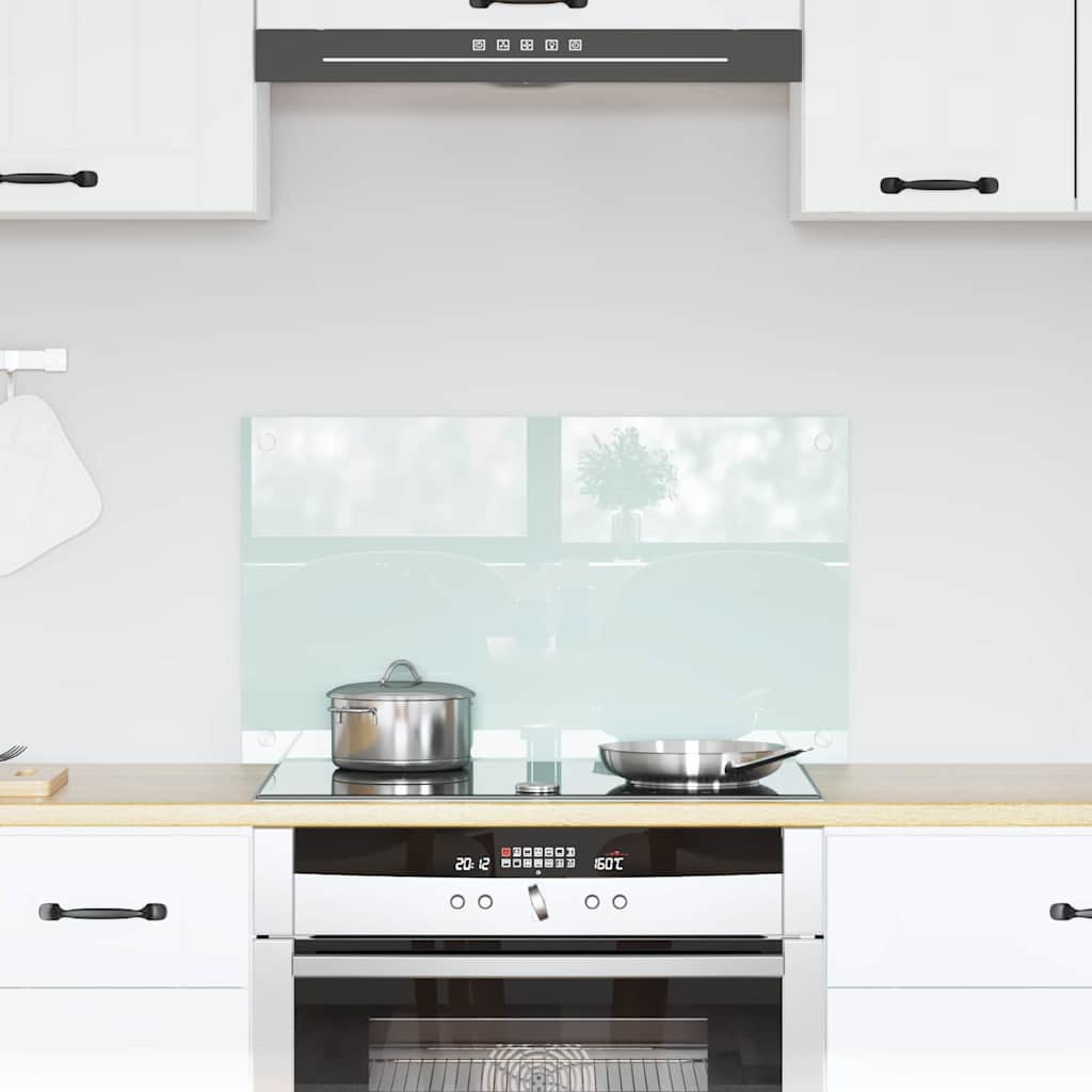 Keukenachterwand Melk 70 x 40 cm gehard glas